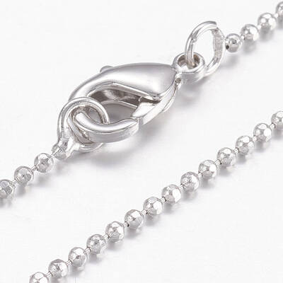Brass Ball Chain Necklaces