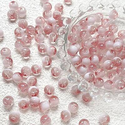 Handmade Transparent Lampwork Beads