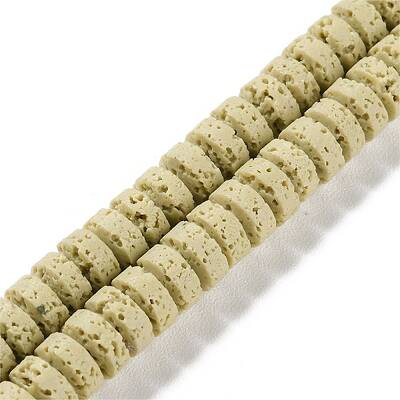 Synthetic Lava Rock Dyed Beads Strands
