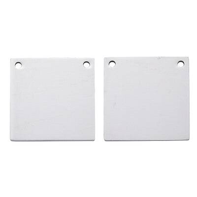 Anti-Tarnish 304 Stainless Steel Stamping Blank Tag Pendants