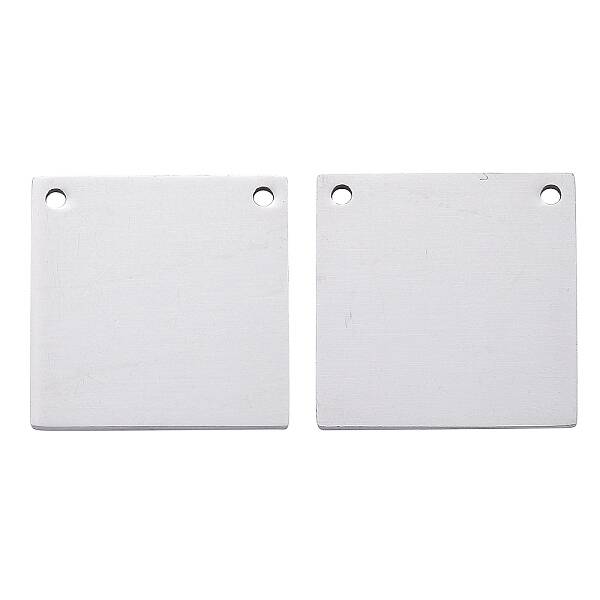 Anti-Tarnish 304 Stainless Steel Stamping Blank Tag Pendants
