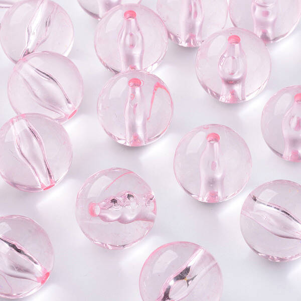 Transparent Acrylic Beads