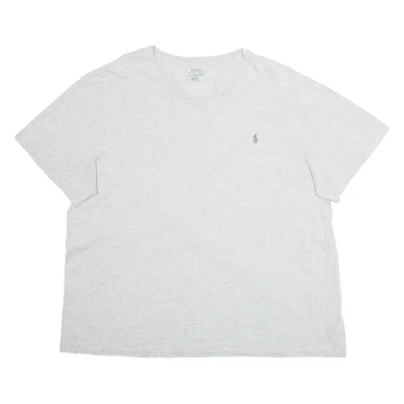 POLO RALPH LAUREN Mens T-Shirt Grey 2XL