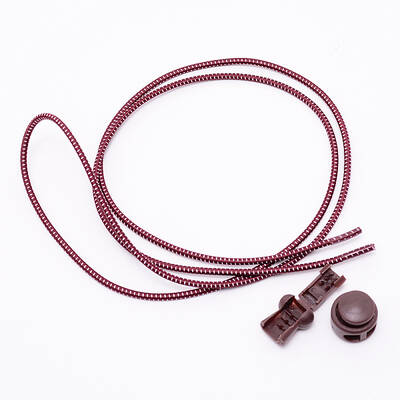 Polyester Latex Elastic Cord Shoelace