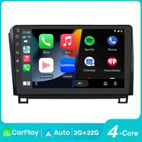 Car Stereo for Toyota Tundra 2007-2013 & Toyota Sequoia 2008-2018 touch screen has Android Auto Wireless Carplay, Bluetooth W...