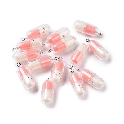 Translucent Plastic Pendants