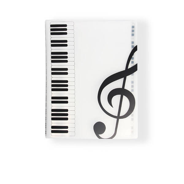 Plastic Piano Sheet Folder