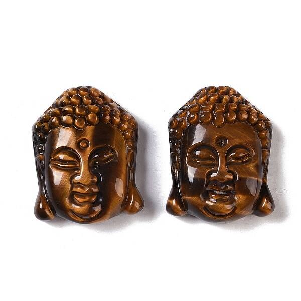 Natural Tiger Eye Carved Pendants