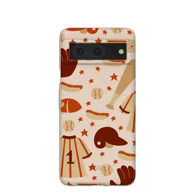 Seashell Sunday Baseball Google Pixel 8 Case