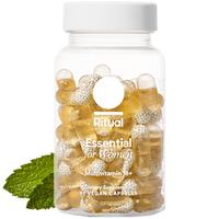Ritual Essential for Women 18+ Multivitamin, Vitamin D3, Vegan Omega-3 DHA, B12, Iron, USP Verified, Gluten-Free, 60 Capsules...