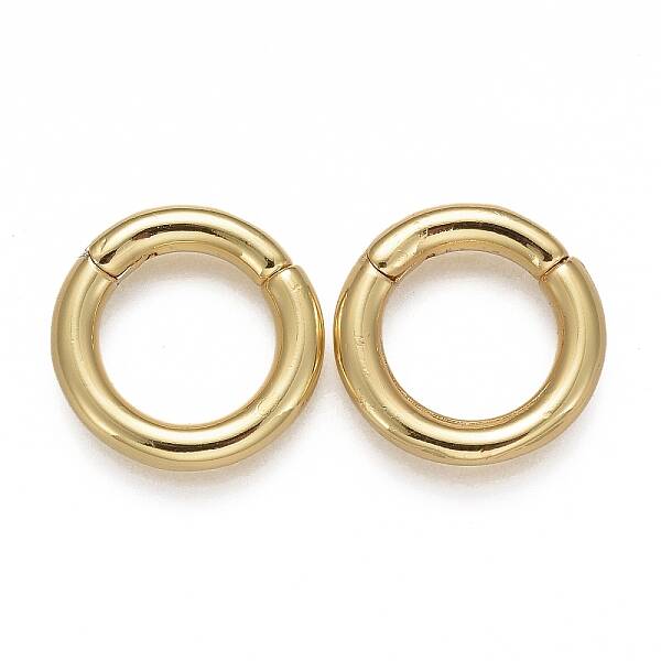 Brass Twister Clasps
