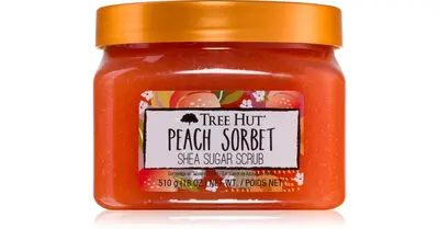 Tree Hut Sugar Scrub with Peach Sorbet 510g