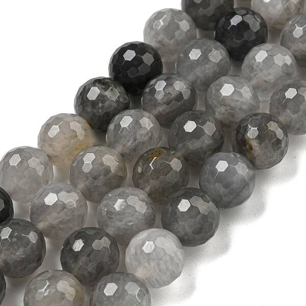 Natural Cloudy Quartz Beads Strands