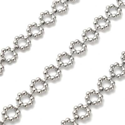 304 Stainless Steel Flower Link Chains