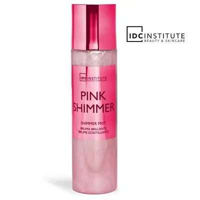 Idc institute glow shimmer pink body shimmer 150ml