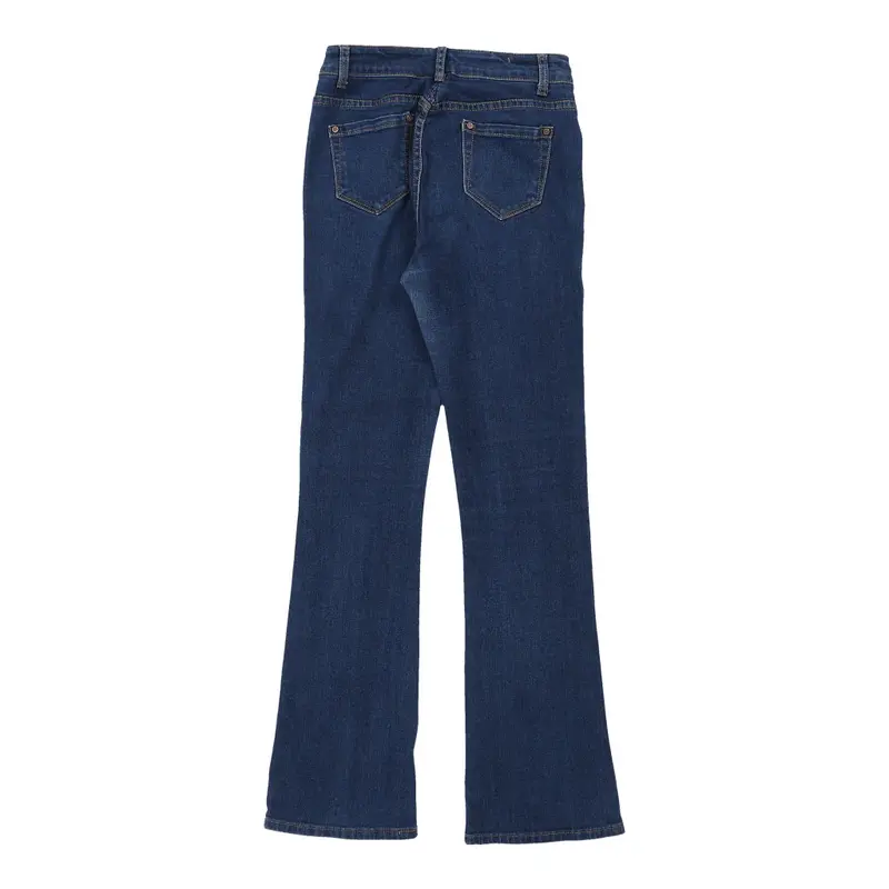 Unbranded Flared Jeans - 27W UK 8 Blue Cotton
