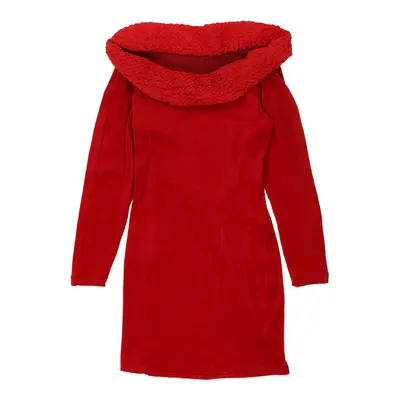 Unbranded Mini Dress - Medium Red Acrylic Blend