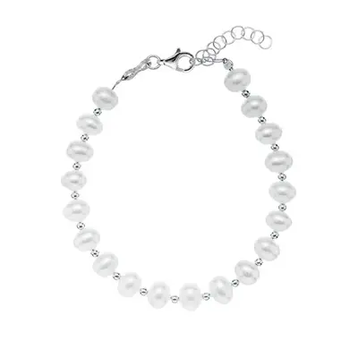 Alisia Charming Pearl Bracelet for Women AL3047-Silver