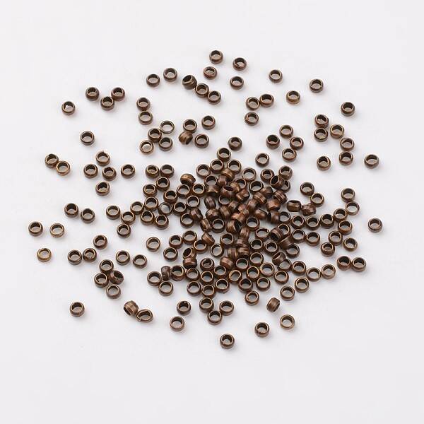 Brass Crimp Beads