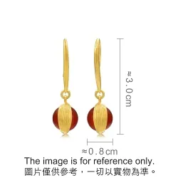 999.9 Gold Earrings