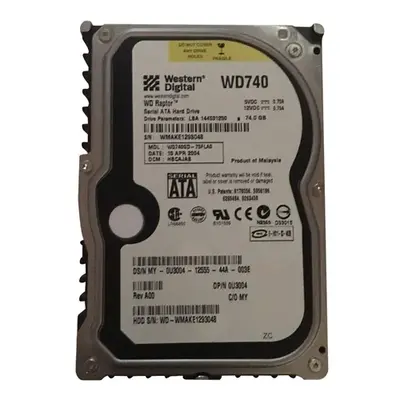 0U3004 Dell 74GB 10000RPM SATA 1.5Gb/s 8MB Cache 3.5-Inch Hard Drive