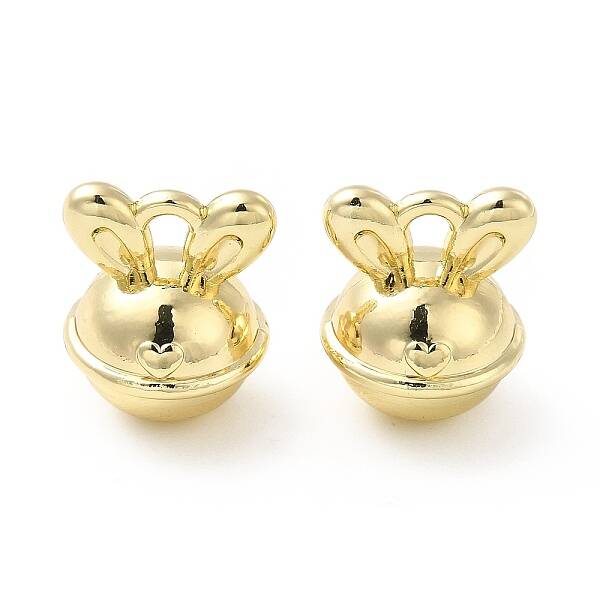 Rack Plating Alloy Rabbit Charms