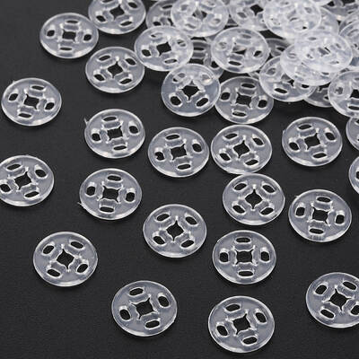 Transparent Resin Snap Fasteners