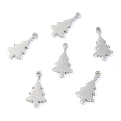 Non-Tarnish Christmas 304 Stainless Steel Charms