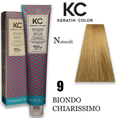 Kc keratin cream color 100ml 9