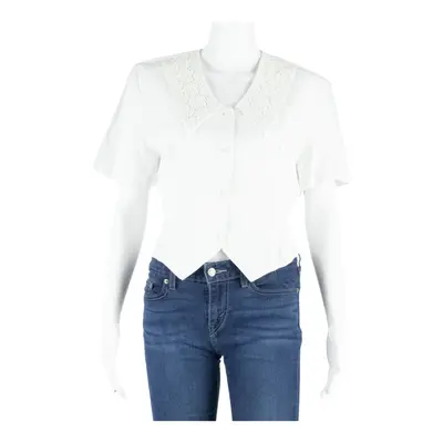 Womens Waistcoat White M