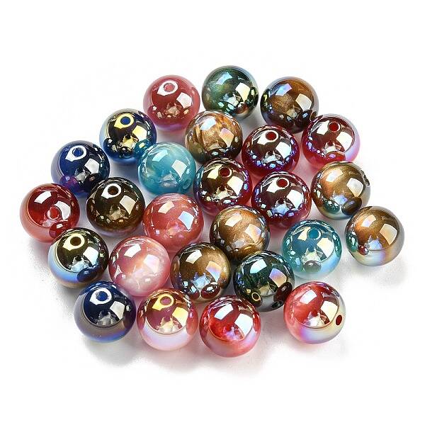 Opaque Acrylic Beads