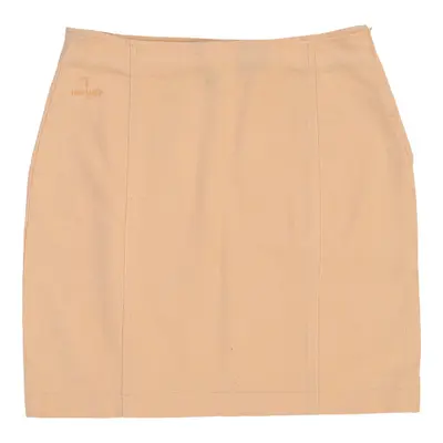 Trussardi Jeans Mini Denim Skirt - 29W UK 10 Orange Cotton | Size: UK 10