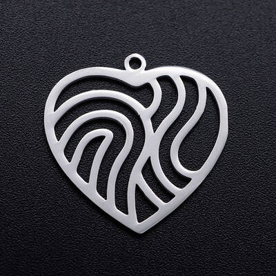 Non-Tarnish 201 Stainless Steel Filigree Charms