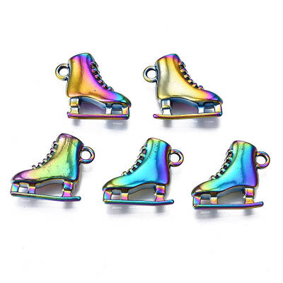 Rainbow Color Alloy Pendants
