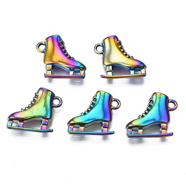 Rainbow Color Alloy Pendants