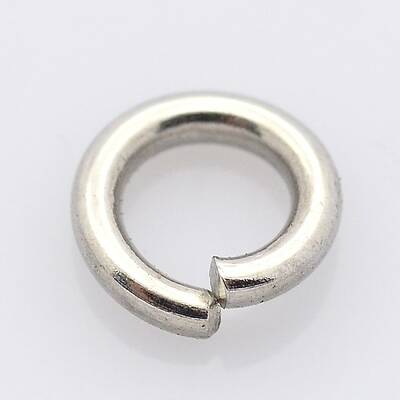 Tarnish Resistant 304 Stainless Steel Open Jump Rings