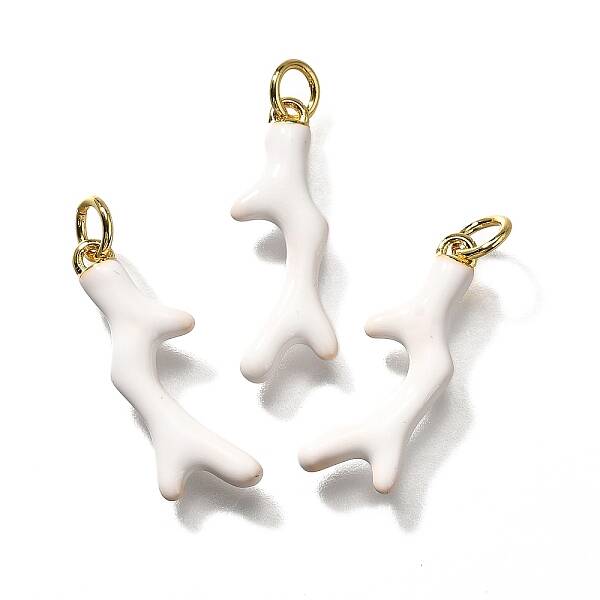 Brass Enamel Pendants