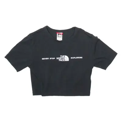THE NORTH FACE Cropped Womens T-Shirt Black S