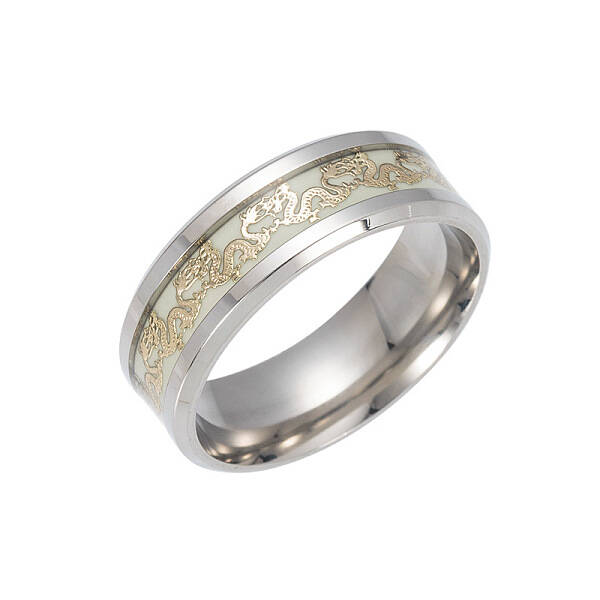 201 Stainless Steel Wide Band Finger Rings