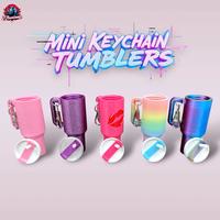 D7customz Mini Keychain Storage Holder - Cute Lip Balm & Small Item Organizer - Holiday Special Edition - Compact Design for ...