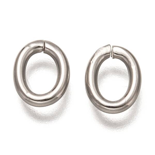 Non-Tarnish 201 Stainless Steel Jump Ring