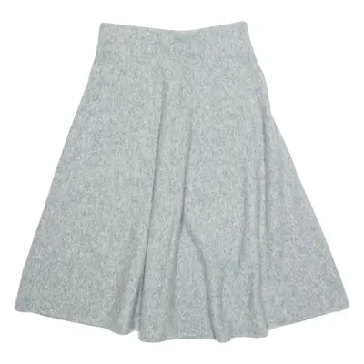 Womens Swing Skirt Green Knee Length M