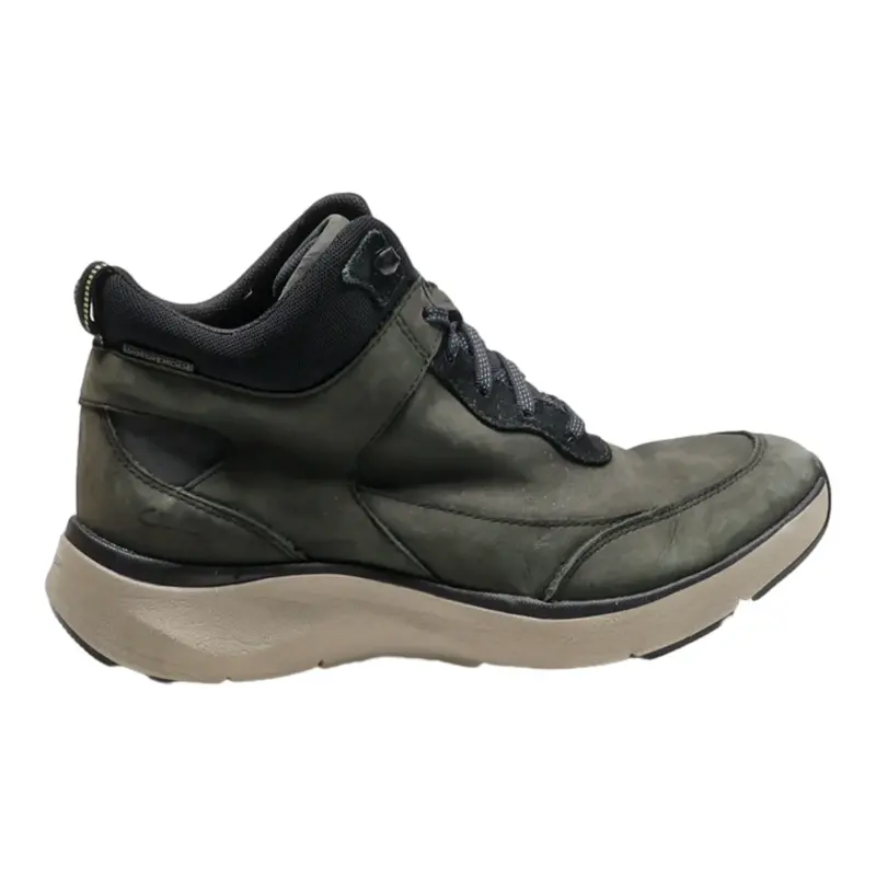 CLARKS Hiking Boots Black Suede Womens UK 5.5