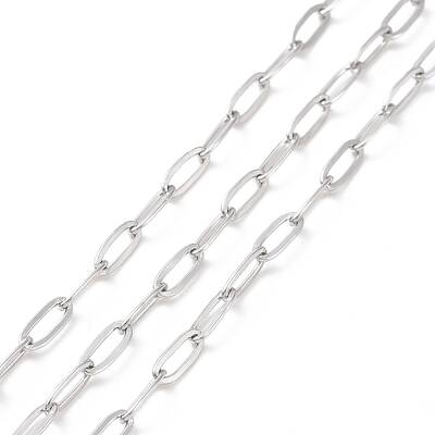 Tarnish Resistant 304 Stainless Steel Cable Chains