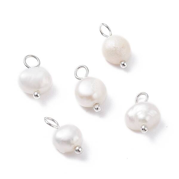 Natural Cultured Freshwater Pearl Charms