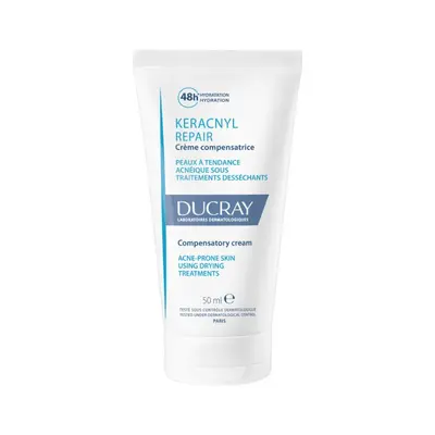 Ducray Keracnyl Compensatory Cream for Acne-Prone Skin Repairing 50ml