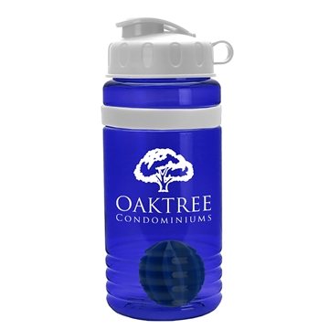200 Custom Groove Stripe - 20 oz Tritan Shaker bottle with Flip ...