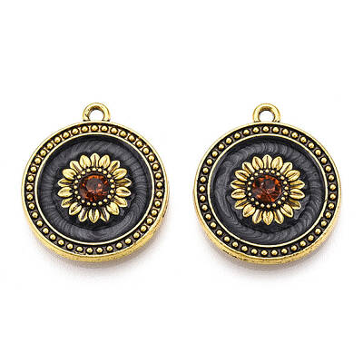 Alloy Enamel Pendants