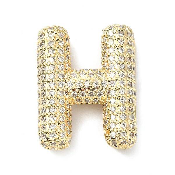 Rack Plating Brass Micro Pave Cubic Zirconia Pendants