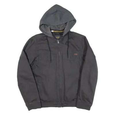 BILLABONG Mens Jacket Black Hooded L
